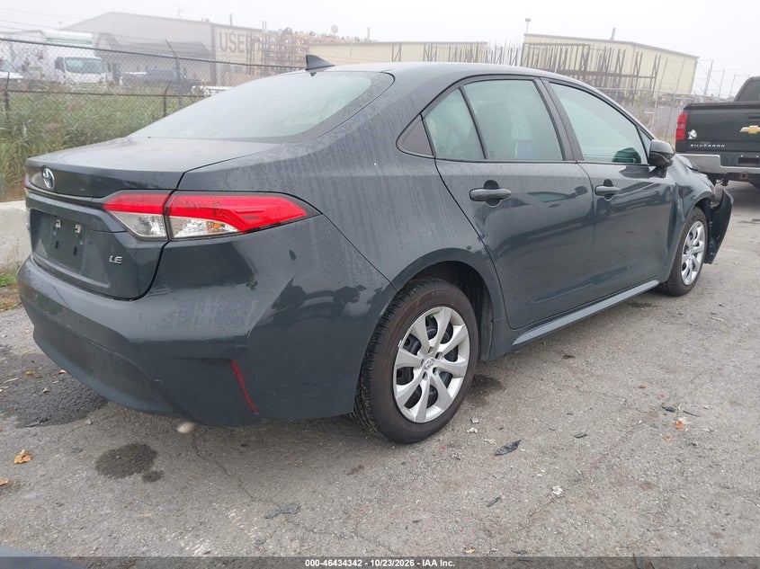 Vin: 5yfb4mde0rp132186, lot: 46934708, toyota corolla le 20244
