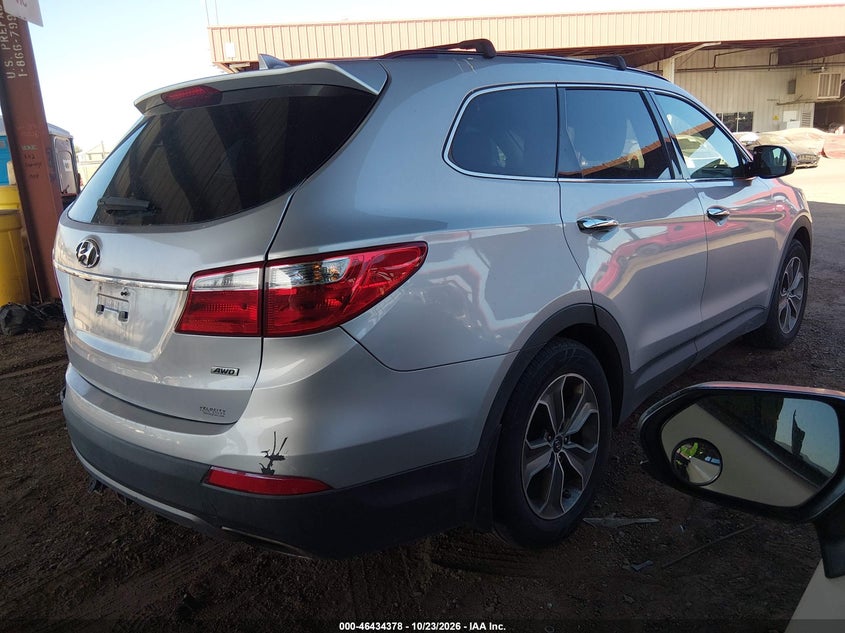 Vin: km8smdhf8eu038522, lot: 46934744, hyundai santa fe gls 20144