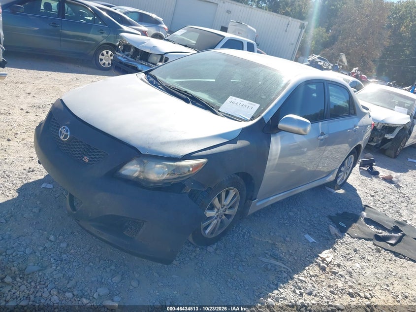 Vin: 1nxbu4ee8az384303, lot: 46934879, toyota corolla s 20102