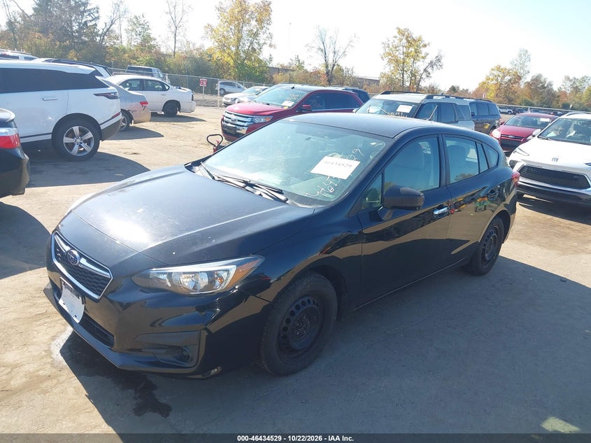 Vin: 4s3gtaa66k3703831, lot: 46934895, subaru impreza 20192