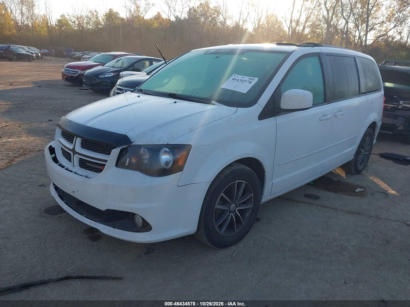 Vin: 2c4rdgeg1hr681202, lot: 46934945, dodge grand caravan gt 20172