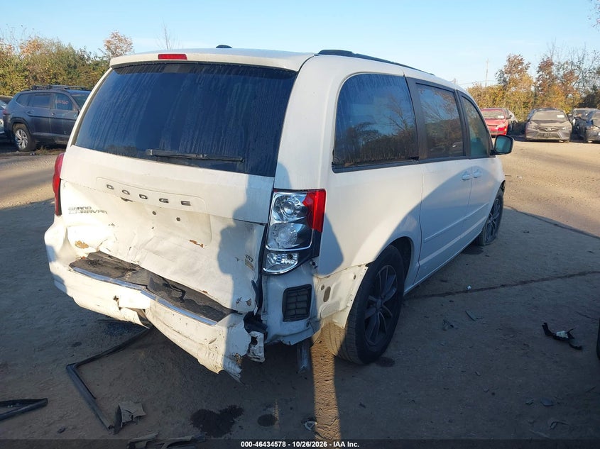 Vin: 2c4rdgeg1hr681202, lot: 46934945, dodge grand caravan gt 20174