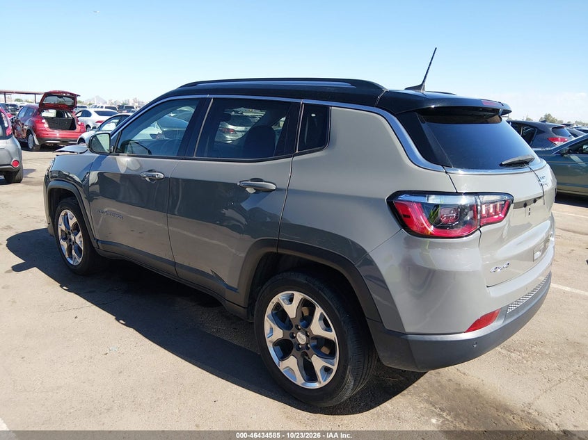 Vin: 3c4njdcb3mt539518, lot: 46934951, jeep compass limited 20213