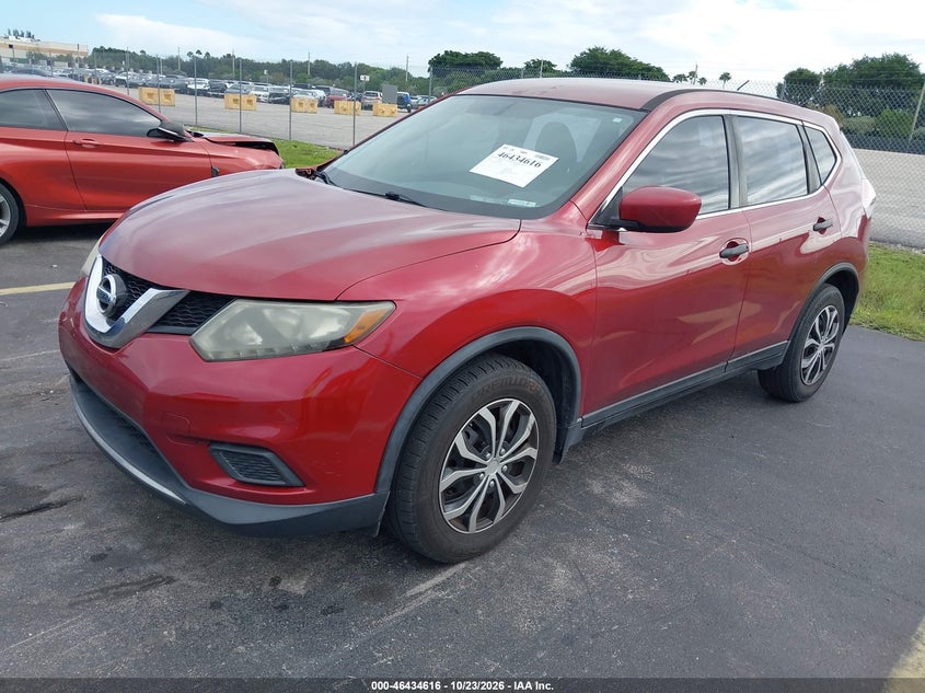 2016 Nissan Rogue S, Вандалізм, IAAI, VIN JN8AT2MT1GW003870 — фото 2