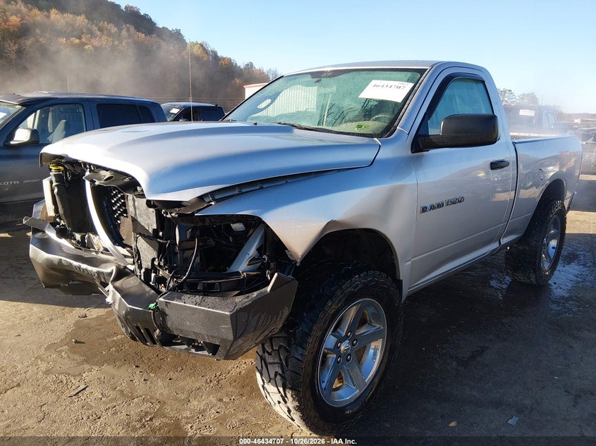 Vin: 3c6jd7at1cg174001, lot: 46935073, dodge ram 1500 st 20122