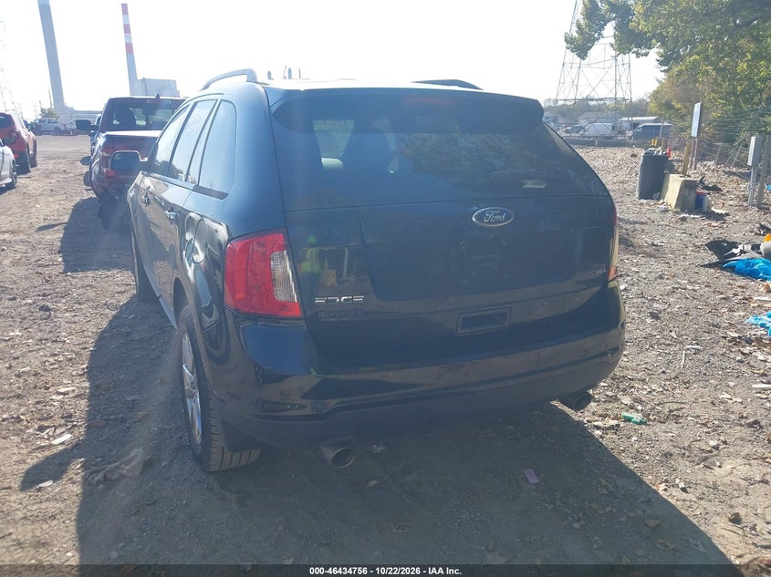 Vin: 2fmdk3jc4dbc52727, lot: 46935122, ford edge sel 20133