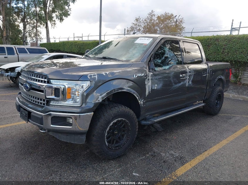 Vin: 1ftew1eg1jfc46053, lot: 46935148, ford f150 supercrew 20182