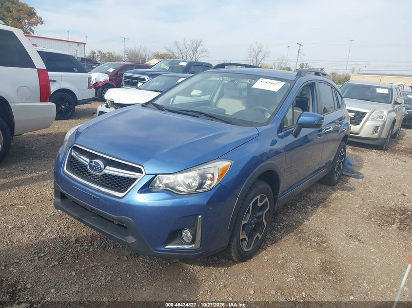 Vin: jf2gpanc4g8313746, lot: 46935193, subaru crosstrek 2.0i limited 20162