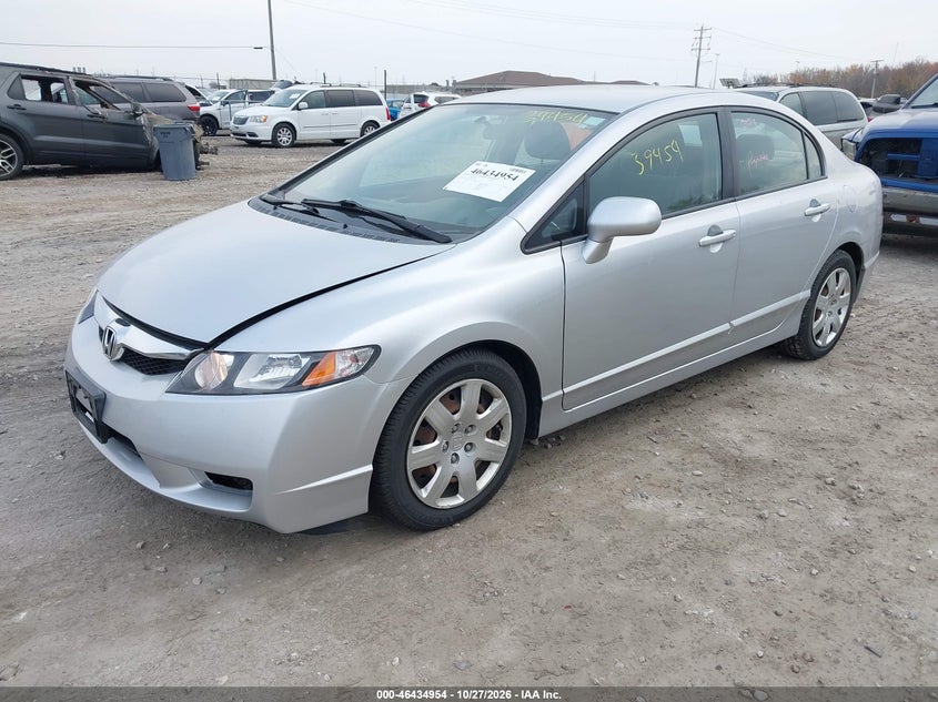 Vin: 2hgfa1f52ah524197, lot: 46935320, honda civic lx 20102