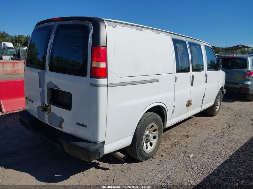 CHEVROLET EXPRESS G1500 2009 VIN 1GCFG15X391179014