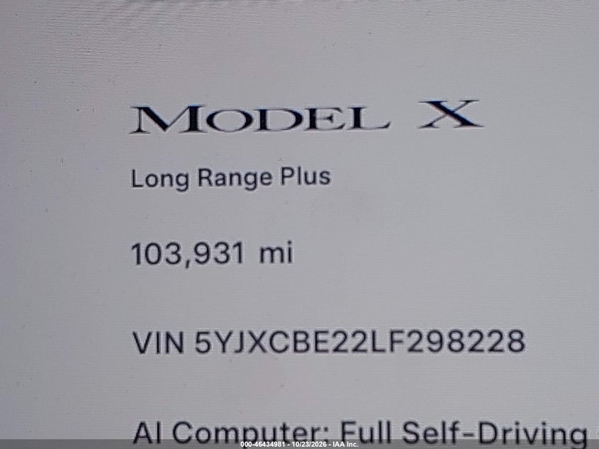 TESLA MODEL X - zdjęcie 16