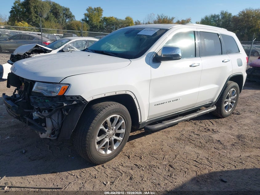 Vin: 1c4rjfbg8fc898145, lot: 46935376, jeep grand cherokee limited 20152