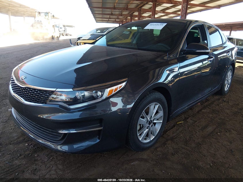 2017 Kia Optima Lx, Unknown, IAAI, VIN 5XXGT4L30HG154415 — photo 2