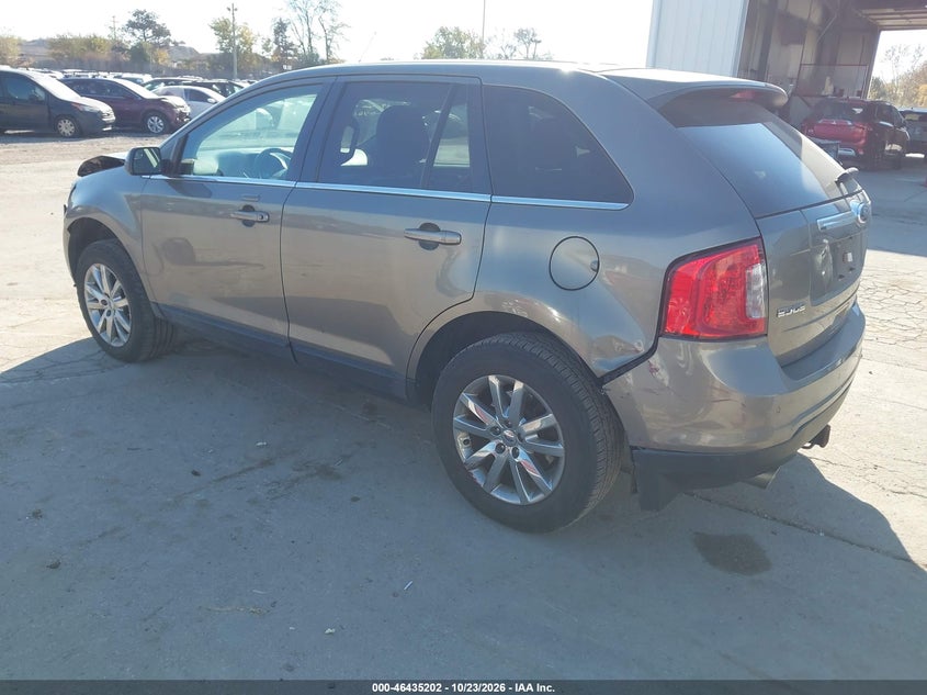 Vin: 2fmdk3kc3eba19180, lot: 46935568, ford edge limited 20143
