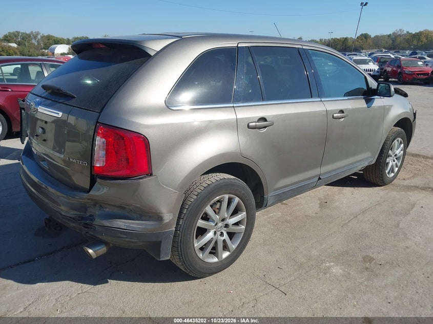 Vin: 2fmdk3kc3eba19180, lot: 46935568, ford edge limited 20144