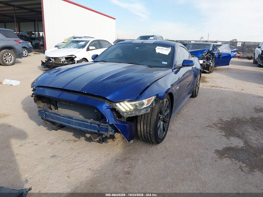 Vin: 1fa6p8cfxg5237313, lot: 46935575, ford mustang gt 20162