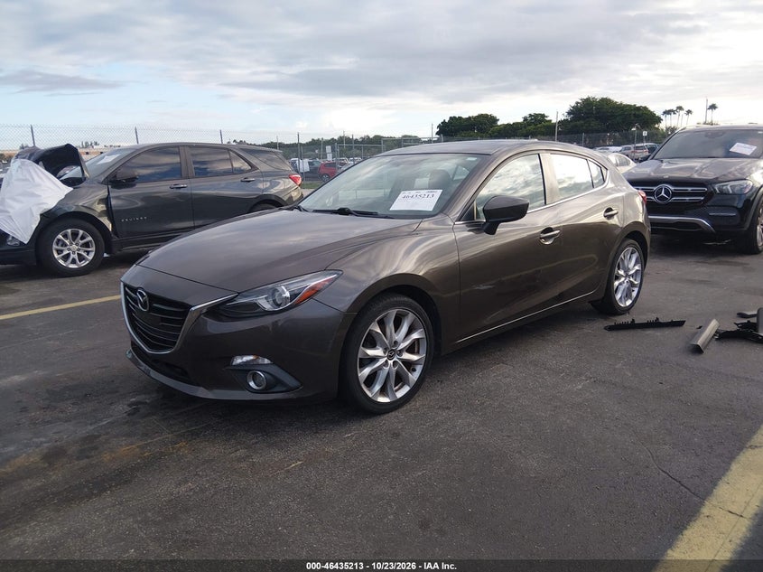 Vin: jm1bm1m39e1208628, lot: 46935579, mazda 3 grand touring 20142