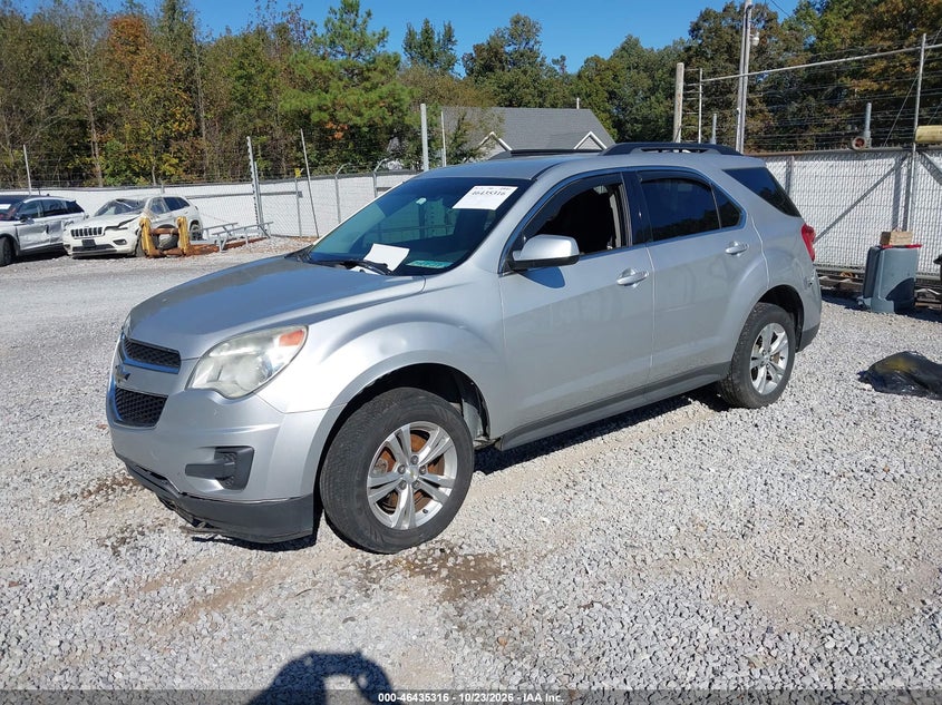 2013 Chevrolet Equinox 1Lt, Right Rear, IAAI, VIN 2GNALDEKXD1112335 — photo 2