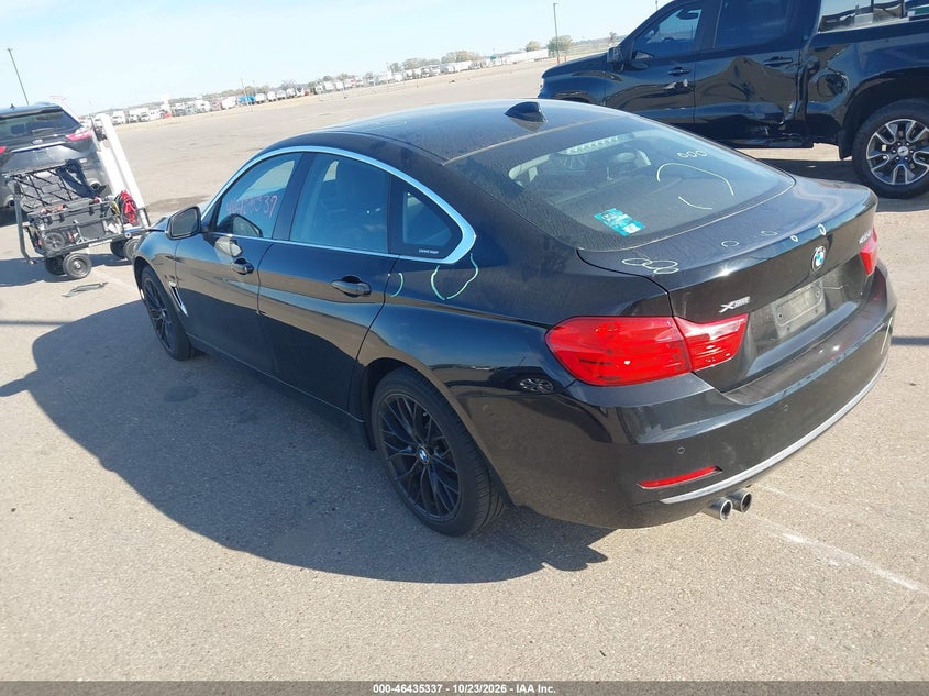 Vin: wba4a7c50fd415753, lot: 46935703, bmw 428 gran coupe xdrive 20153