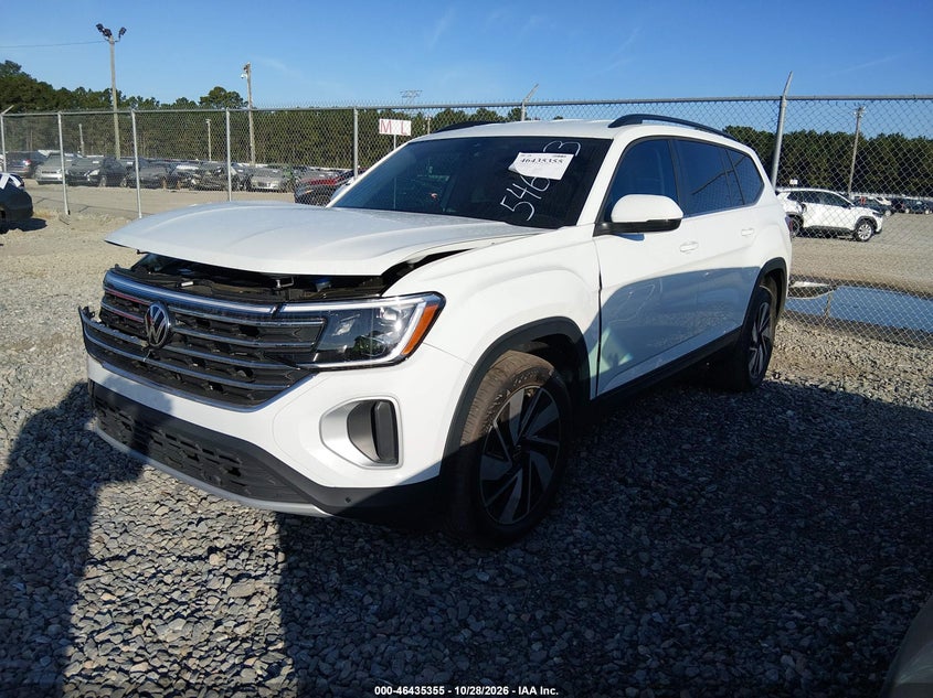 Vin: 1v2wr2ca5sc546163, lot: 46935721, volkswagen atlas 2.0t se w/technology 20252