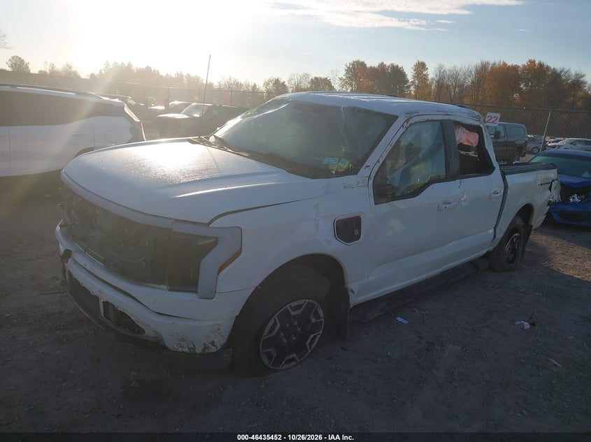 Vin: 1ftvw1el5pwg12344, lot: 46935818, ford f-150 lightning lariat 20232