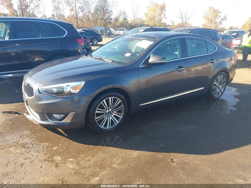 Vin: knaln4d75e5159861, lot: 46935839, kia cadenza premium 20142