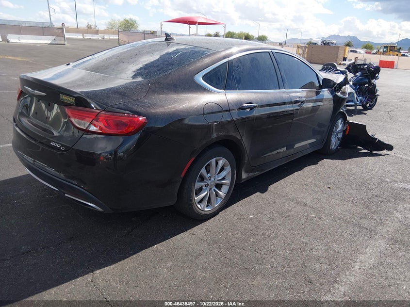 Vin: 1c3ccccg5fn524405, lot: 46935863, chrysler 200 c 20154