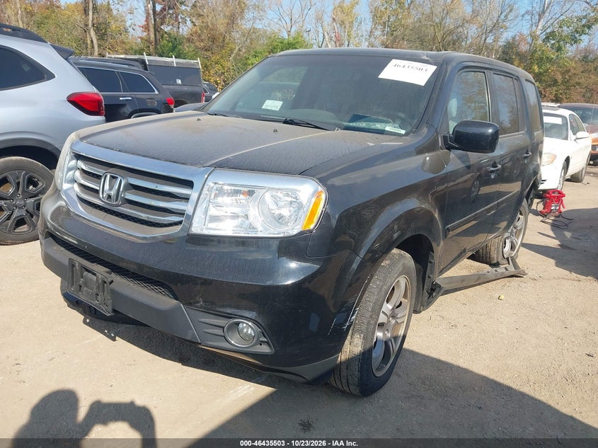 2015 Honda Pilot Se, Left Rear, IAAI, VIN 5FNYF4H3XFB074009 — photo 2