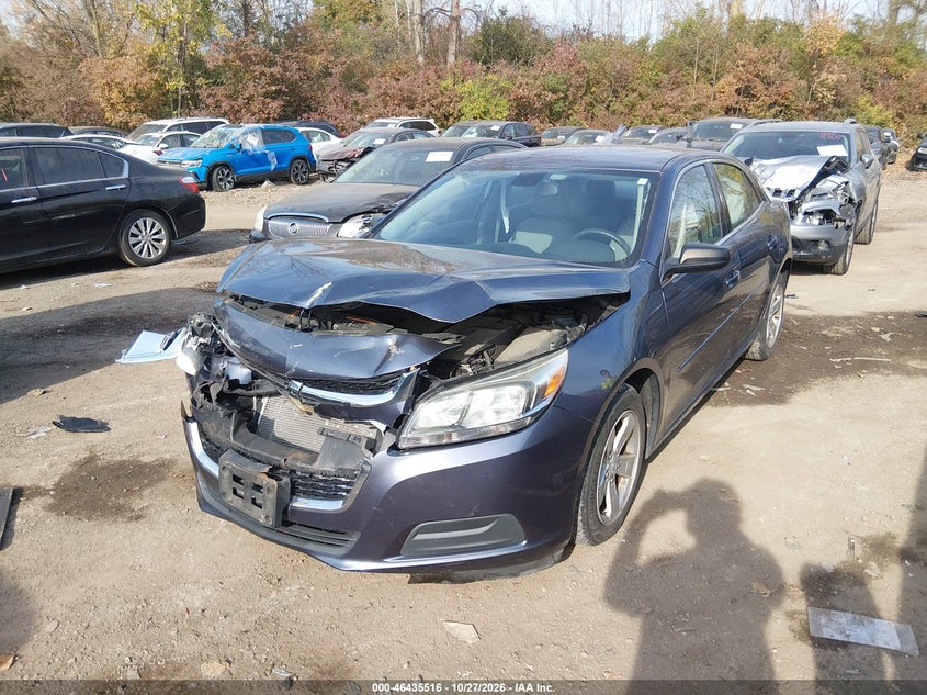 Vin: 1g11b5sl8ff310012, lot: 46935882, chevrolet malibu ls 20152