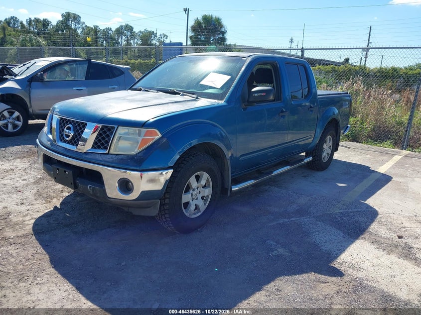 NISSAN FRONTIER 2005 VIN 1N6AD07U15C429233