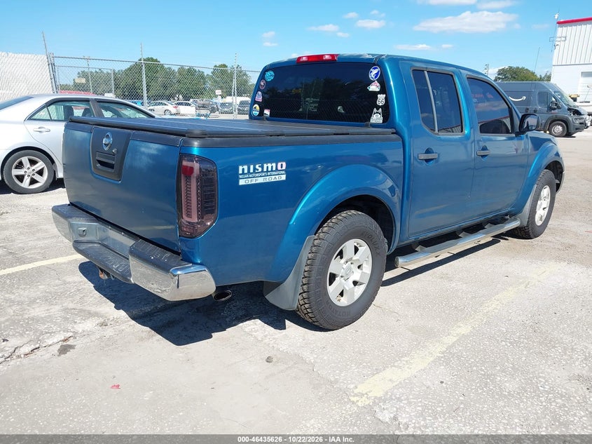 NISSAN FRONTIER 2005 VIN 1N6AD07U15C429233