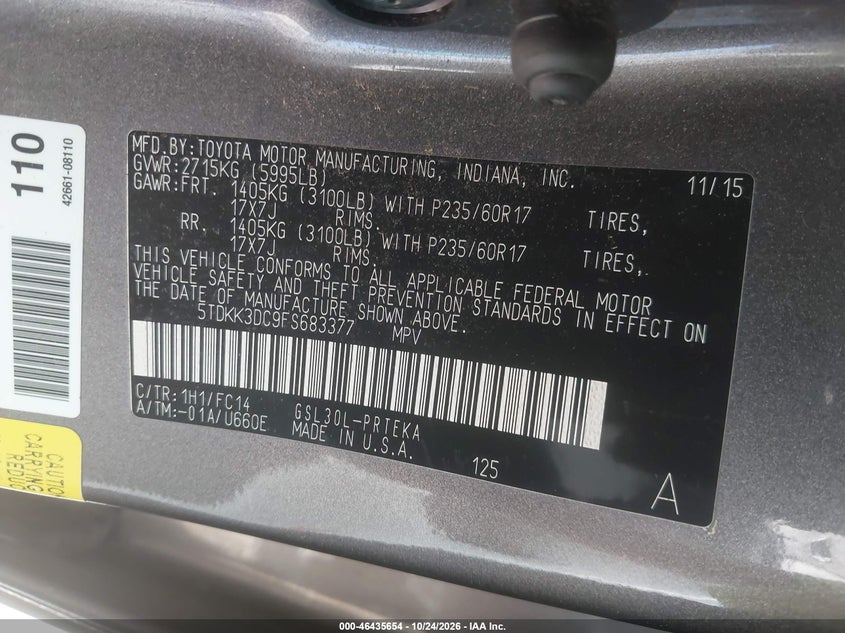 TOYOTA SIENNA - zdjęcie 9