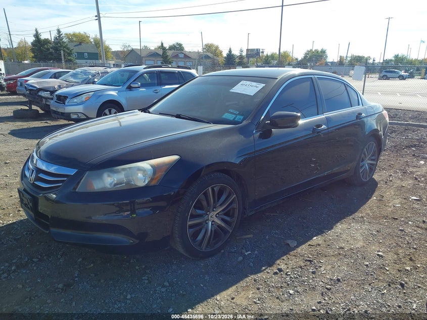 2012 Honda Accord 2.4 Lx, Левый зад, IAAI, VIN 1HGCP2F38CA211985 — фото 2