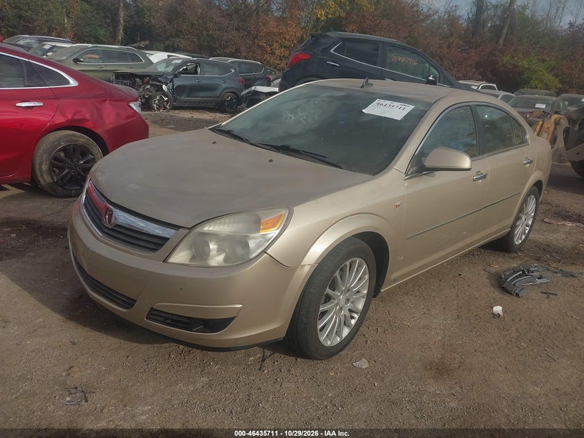 2008 Saturn Aura Xr, Front End, IAAI, VIN 1G8ZV57798F152502 — photo 2