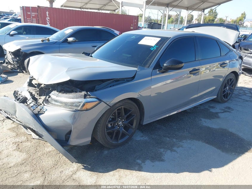 Vin: 2hgfe2f54sh582971, lot: 46936098, honda civic sport 20252