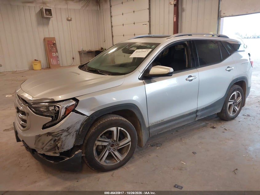 Vin: 3gkalweu8jl320993, lot: 46936283, gmc terrain slt diesel 20182