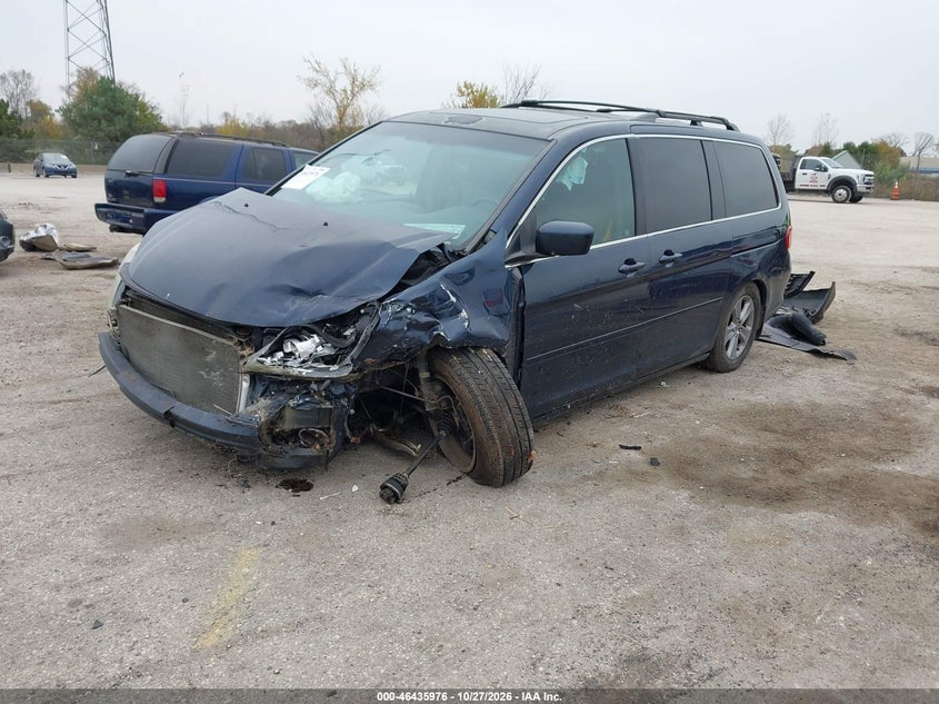 Vin: 5fnrl3h96ab081429, lot: 46936342, honda odyssey touring 20102
