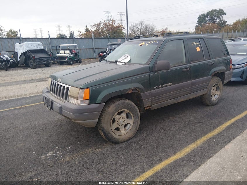 1997 Jeep Grand Cherokee Laredo/Tsi, Обычный износ, IAAI, VIN 1J4GZ58S4VC585494 — фото 2