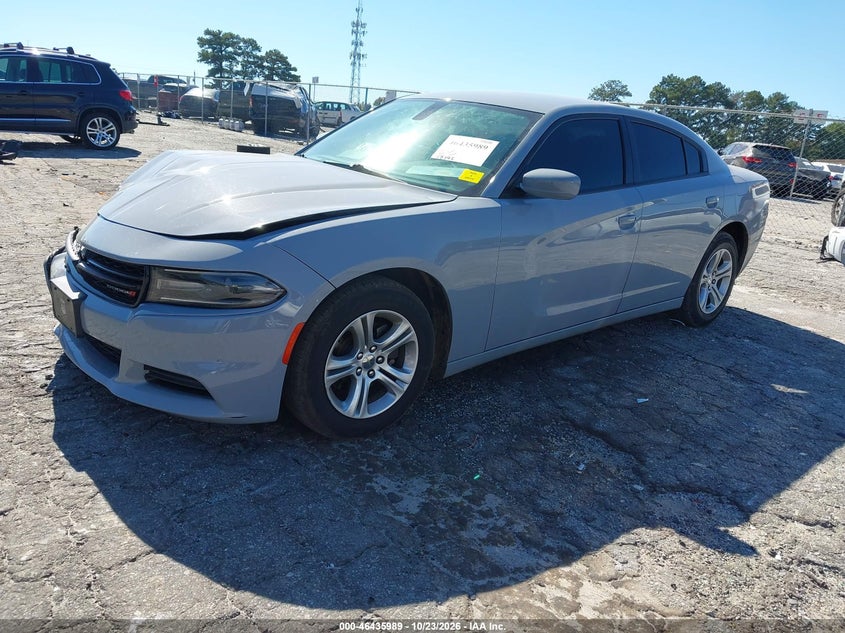 2020 Dodge Charger Sxt Rwd, Front End, IAAI, VIN 2C3CDXBG0LH232963 — photo 2