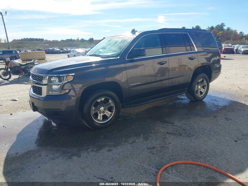 Vin: 1gnskaec8jr323356, lot: 46936455, chevrolet tahoe ls 20182