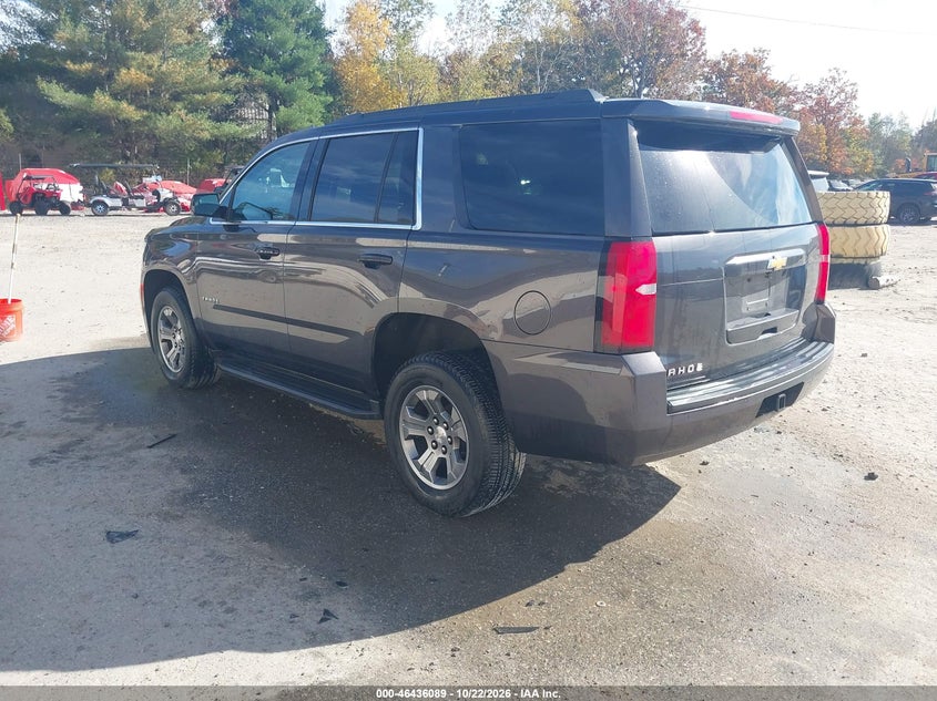 Vin: 1gnskaec8jr323356, lot: 46936455, chevrolet tahoe ls 20183