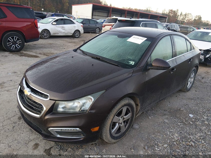 Vin: 1g1pc5sb0f7246170, lot: 46936610, chevrolet cruze 1lt auto 20152