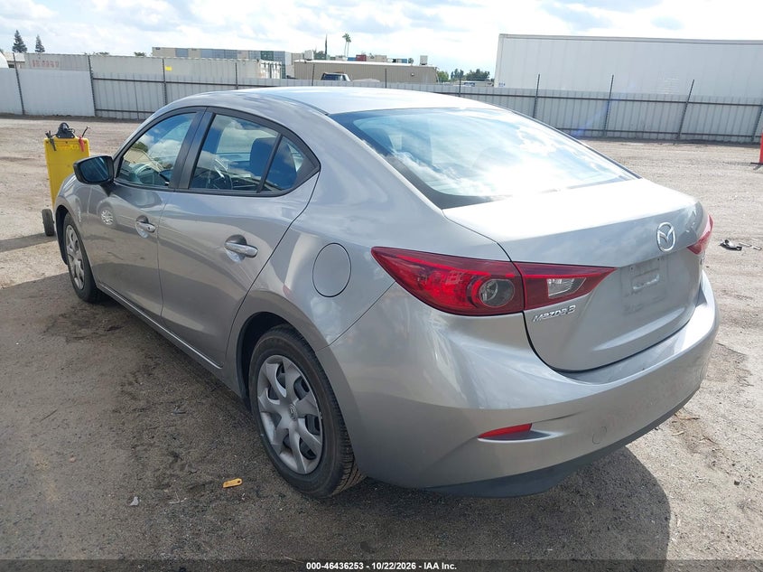 Vin: jm1bm1t74f1226234, lot: 46936619, mazda mazda3 i sv 20153