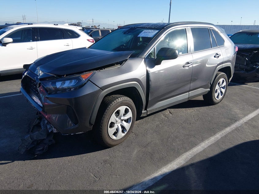 Vin: 2t3h1rfv8mw124297, lot: 46936623, toyota rav4 le 20212