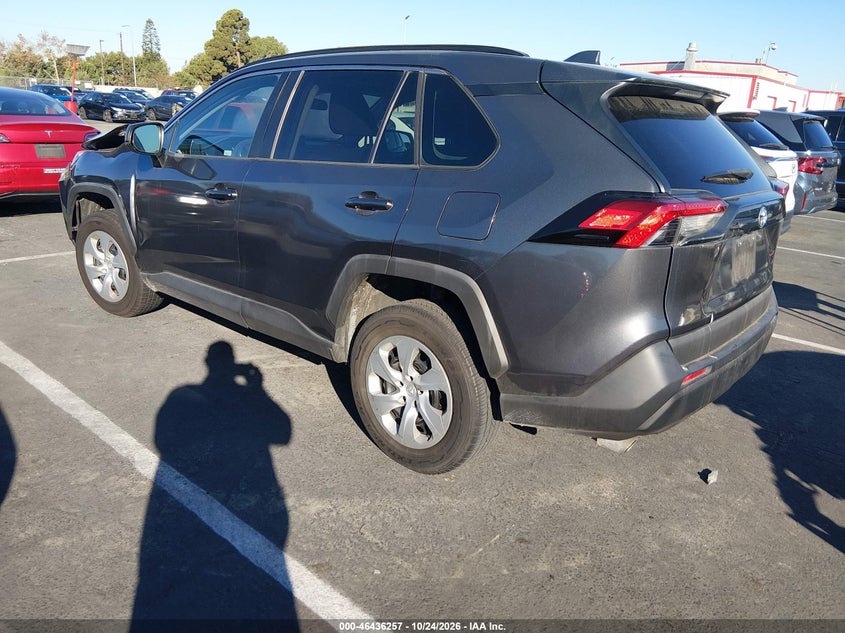 Vin: 2t3h1rfv8mw124297, lot: 46936623, toyota rav4 le 20213