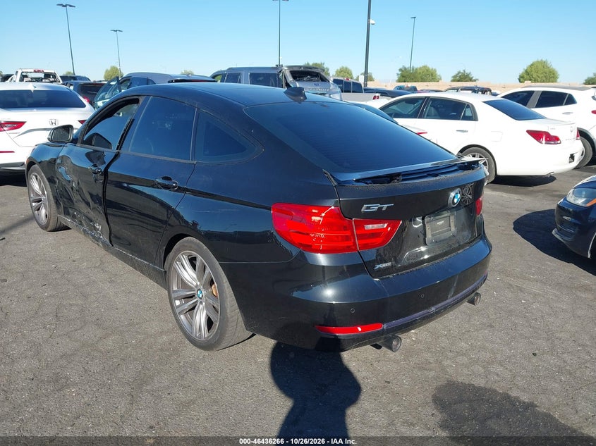 Vin: wba3x9c53ed152761, lot: 46936632, bmw 335i gran turismo xdrive 20143