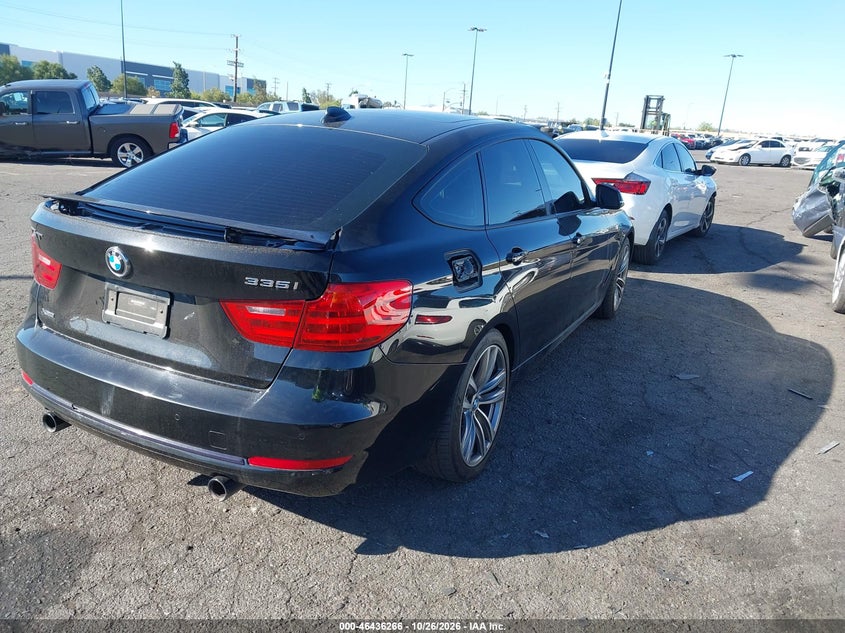 Vin: wba3x9c53ed152761, lot: 46936632, bmw 335i gran turismo xdrive 20144
