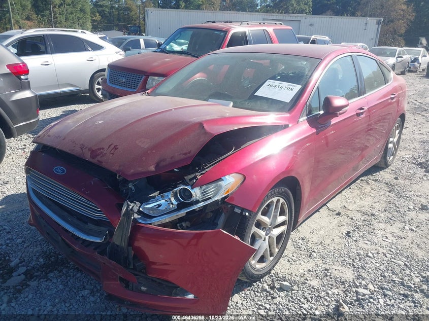 2016 Ford Fusion Se, Front End, IAAI, VIN 3FA6P0H71GR227866 — photo 2