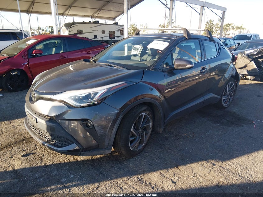 Vin: nmtkhmbx2nr147782, lot: 46936683, toyota c-hr limited 20222