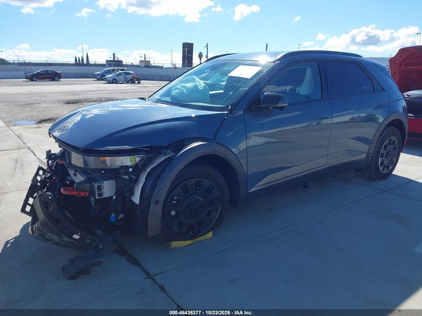 2025 Hyundai Ioniq 5 Xrt, Front & Rear, IAAI, VIN 7YAKPDDC0SY012274 — photo 2